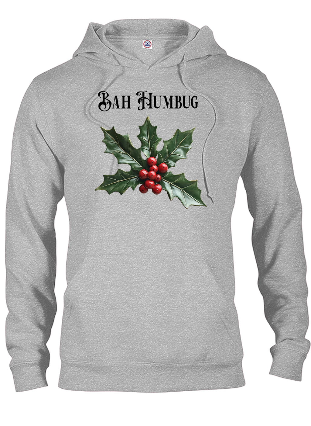 Bah Humbug Holly Branch T-Shirt