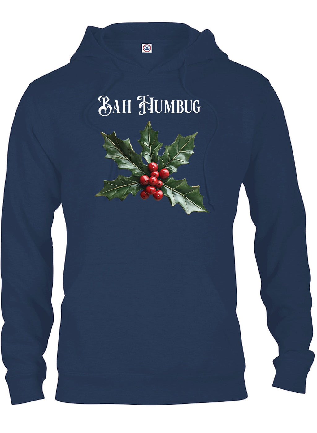 Bah Humbug Holly Branch T-Shirt