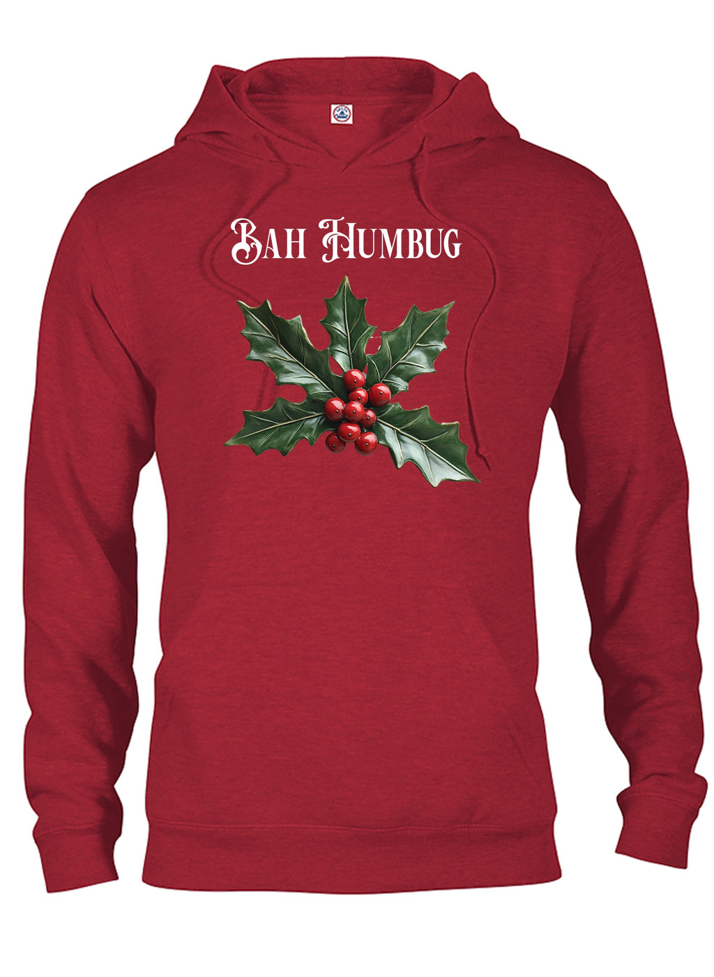 Bah Humbug Holly Branch T-Shirt