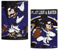 Baltimore Ravens 2 Sided Mickey Mouse Garden Flag
