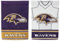 Baltimore Ravens Garden Flag 2 Sided Foil Jersey