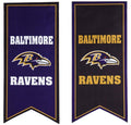 Baltimore Ravens Garden Flag 2 Sided Long Pennant