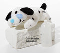 Blaster Baby Lightly-Stuffed Dog Toy with Big SQUEAKER / Beanie Babies with No Beans!