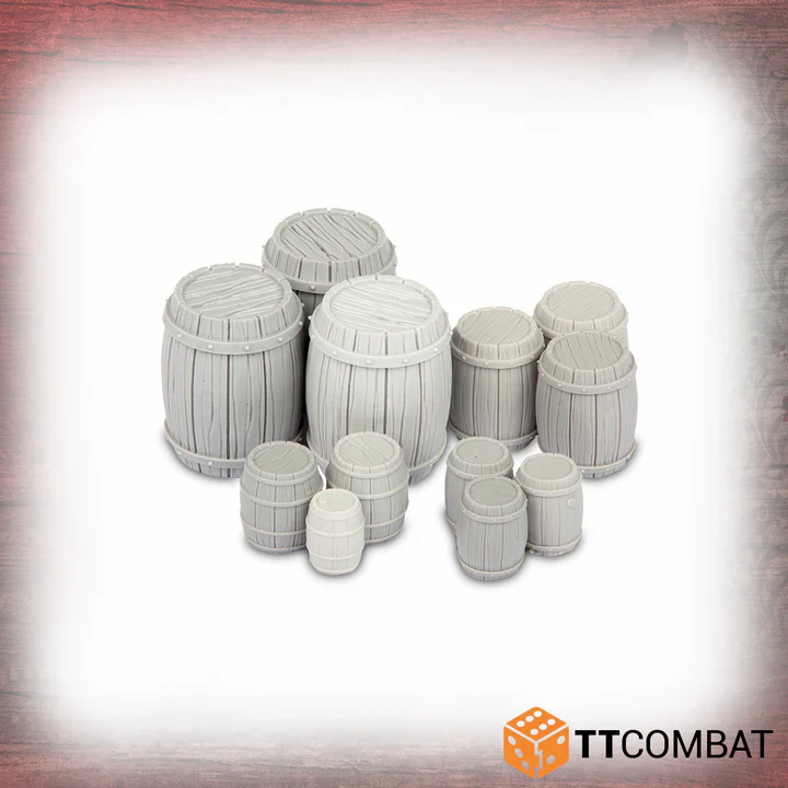 Carnevale - TTSCR-SOV-001 - Wooden Barrels