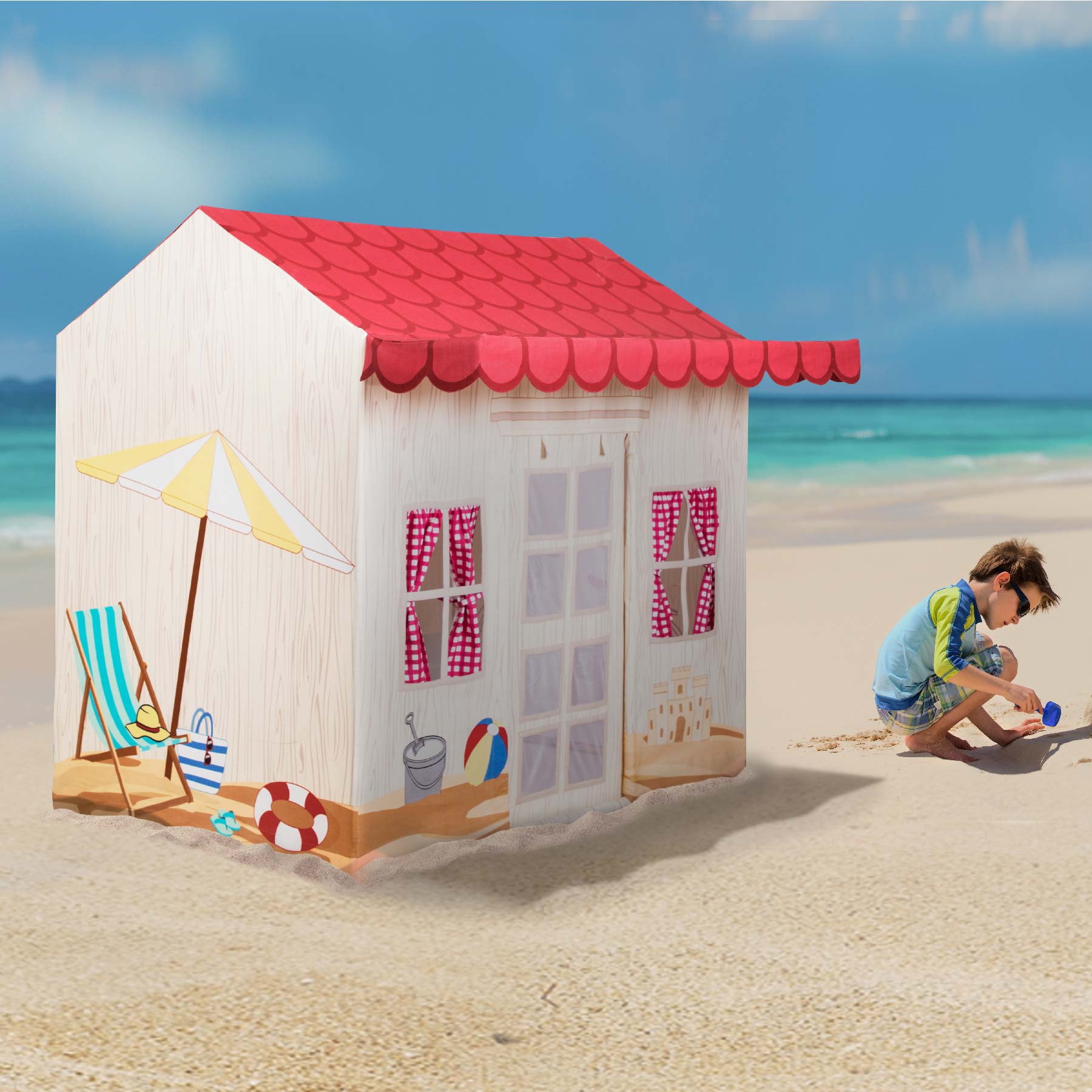 Beach House Play Tent for Kids