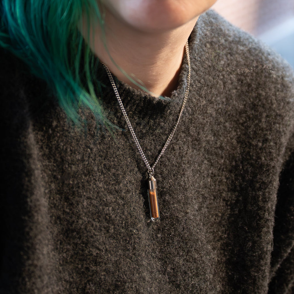 Beatles Brick Cavern Club Vial Necklace