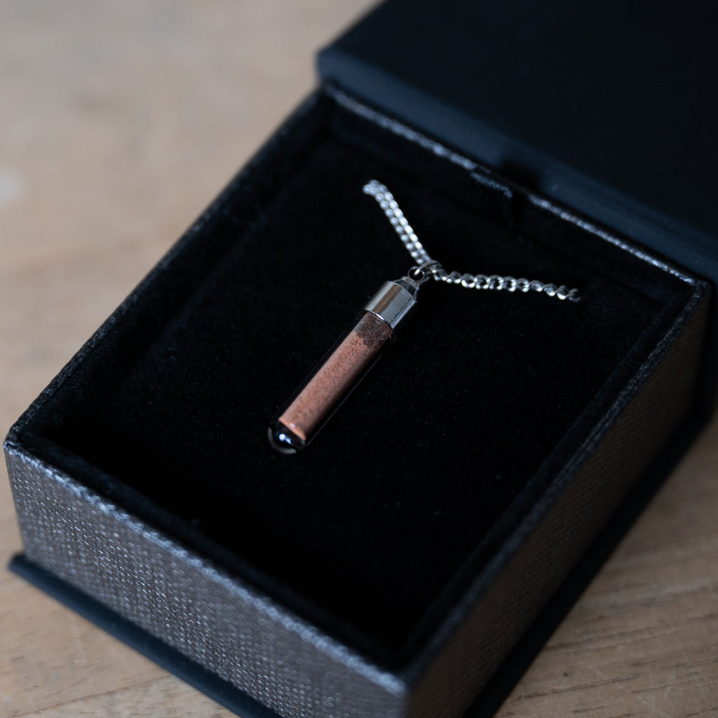 Beatles Brick Cavern Club Vial Necklace