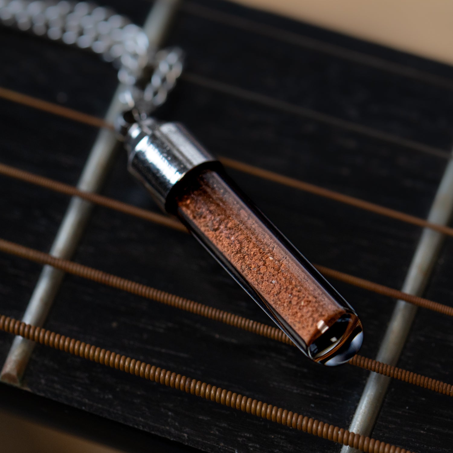 Beatles Brick Cavern Club Vial Necklace