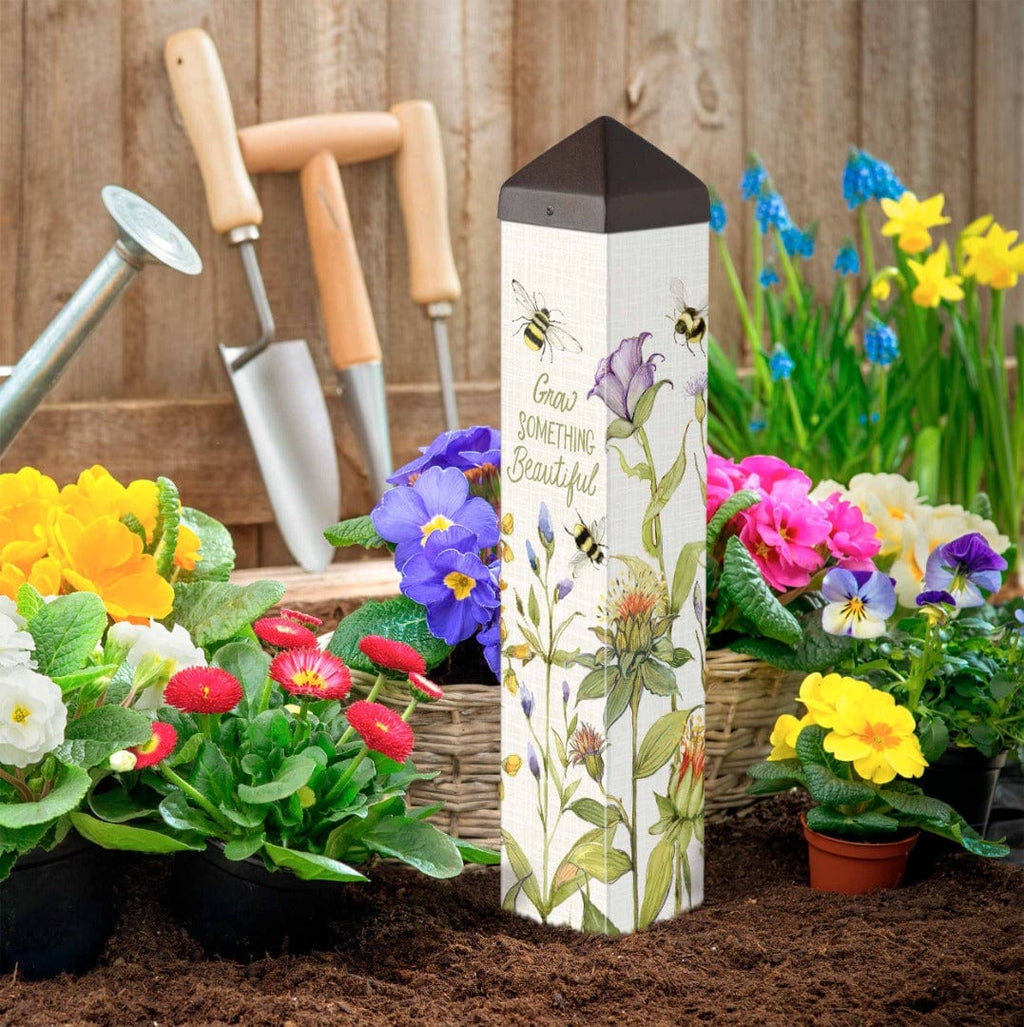 Bee Spring Art Pole 20 Inches Tall