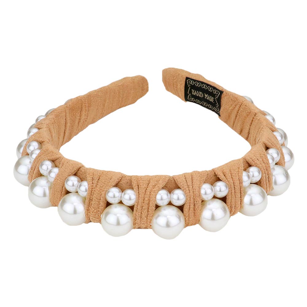 Pearl Embellished Headband