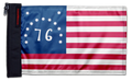 Bennington 12"x18" Forever Wave Flag for Golf Carts