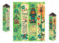 Birds Will Sing Art Pole 20 Inches Tall Stephanie Burgess
