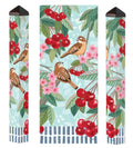 Birds and Cherries Art Pole 40 Inches Tall
