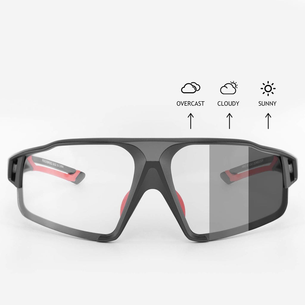 Adaptive Photochromic Cycling Sunglasses (UV400 Lens)