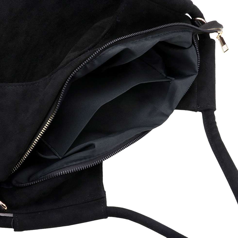 2Pcs Bling Shoulder Bag and Mini Pouch Bag Set