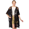 Flower Lace Kimono Poncho