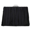 Pleated Evening Clutch Crossbody Bag