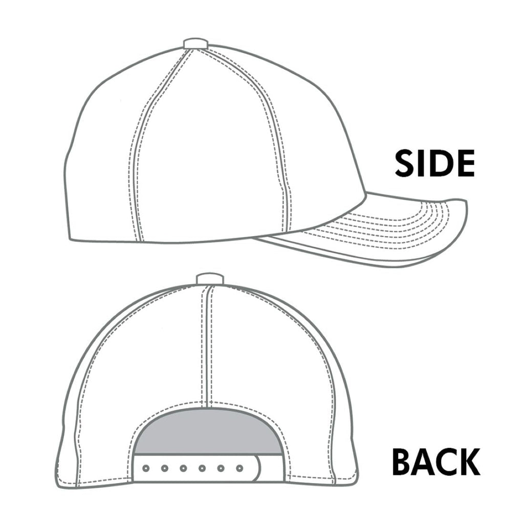 Put It On Santas Tap Message Embroidered Five Panel Canvas Snapback Baseball Cap