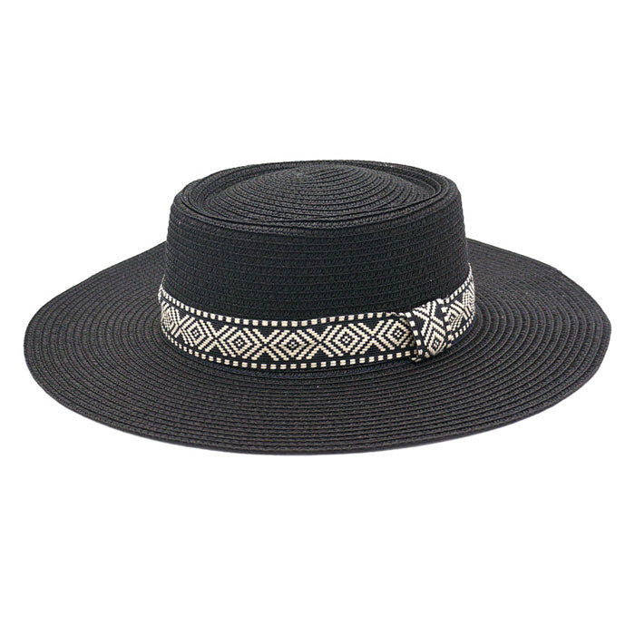 Tribal Band Panama Sun Hat