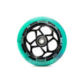 Lucky Scooter Wheel Quatro 110mm - Black/Teal Swirl