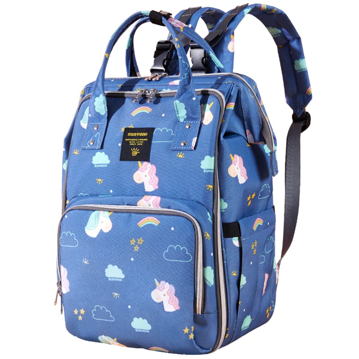 Open-Wide Diaper Backpack