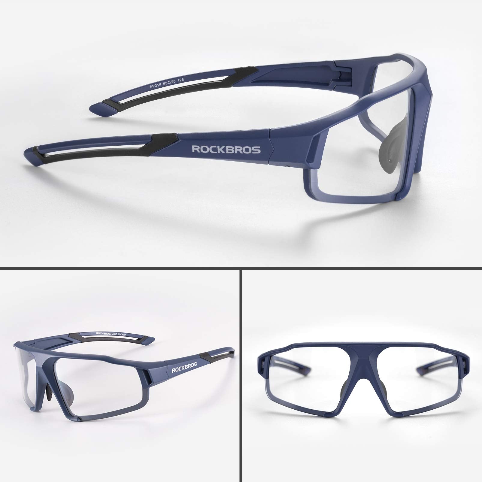 Adaptive Photochromic Cycling Sunglasses (UV400 Lens)