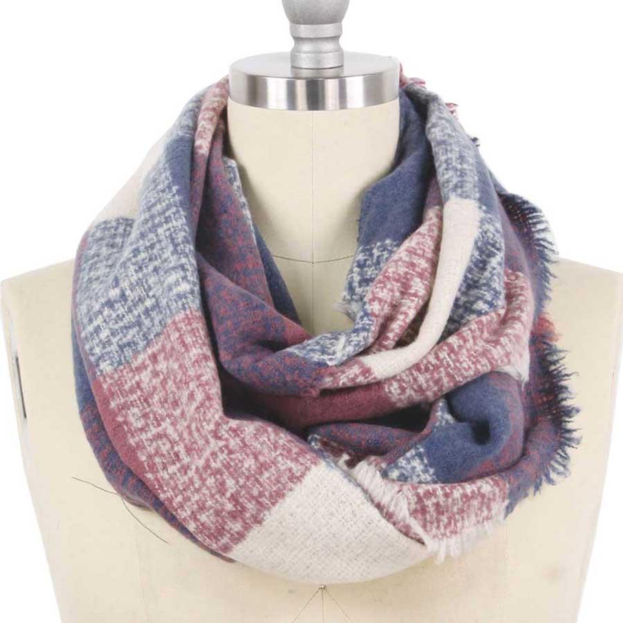 Check Infinity Scarf