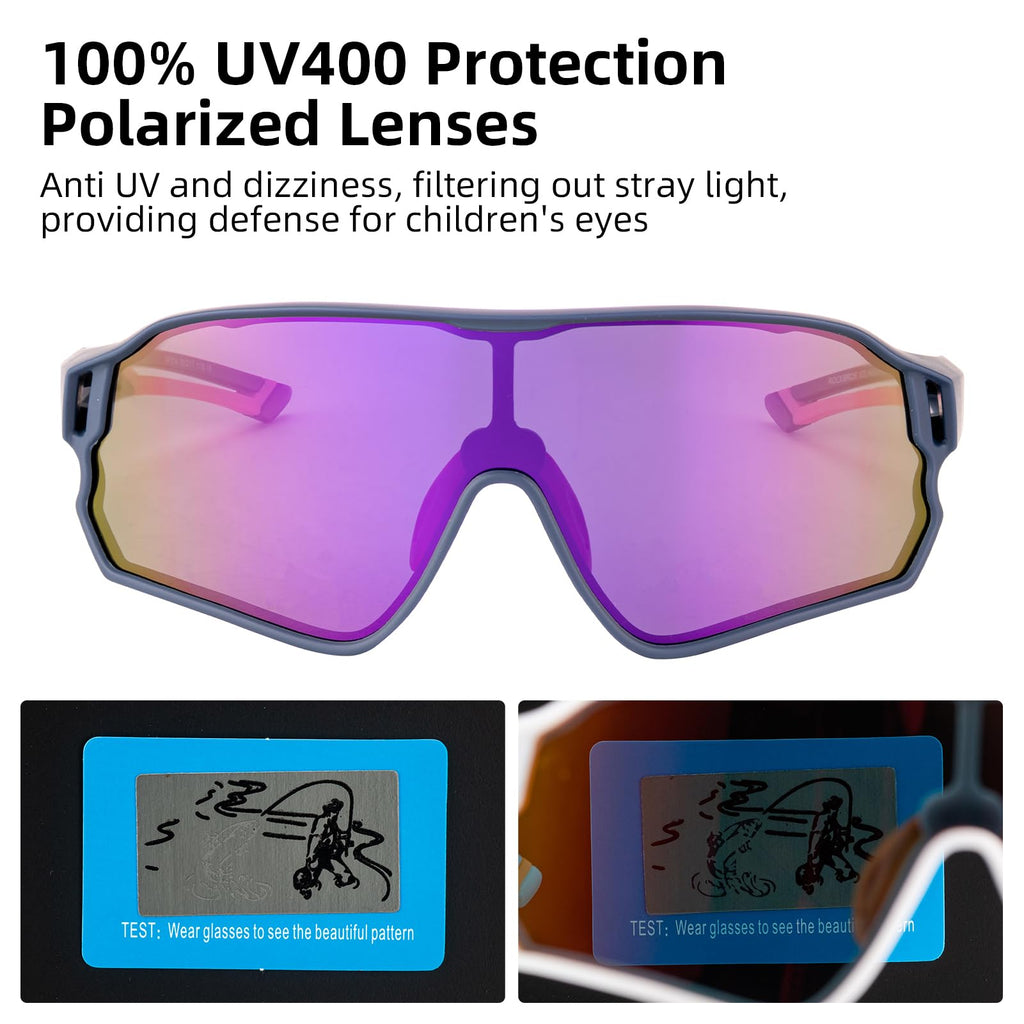 SP314 Kids Polarized Sunglasses UV400 Protection
