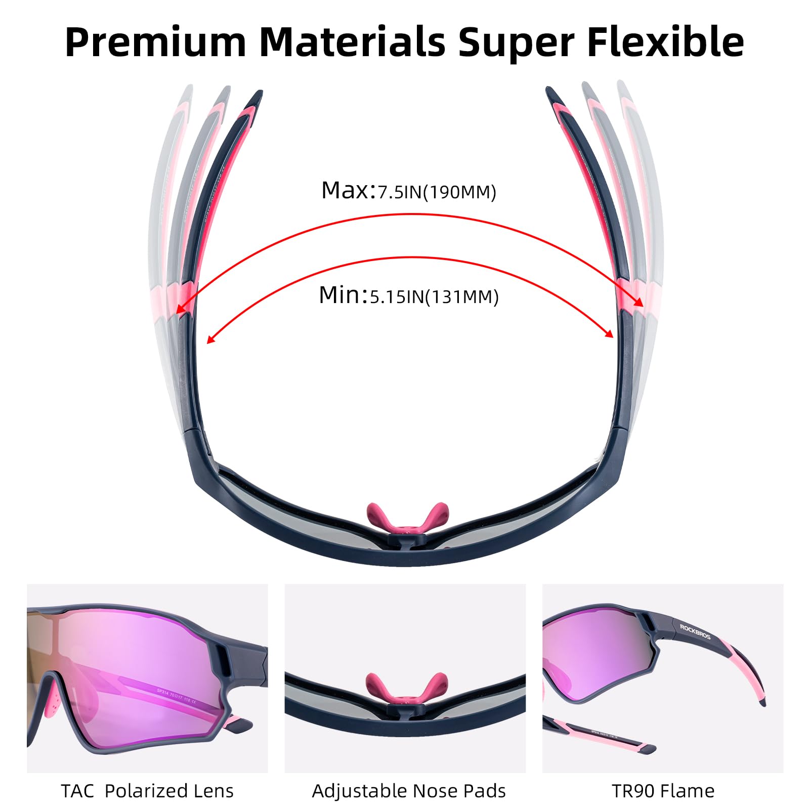 SP314 Kids Polarized Sunglasses UV400 Protection