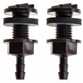 8mm BULKHEAD / Through-Hull Tank Connector - 2 Pack