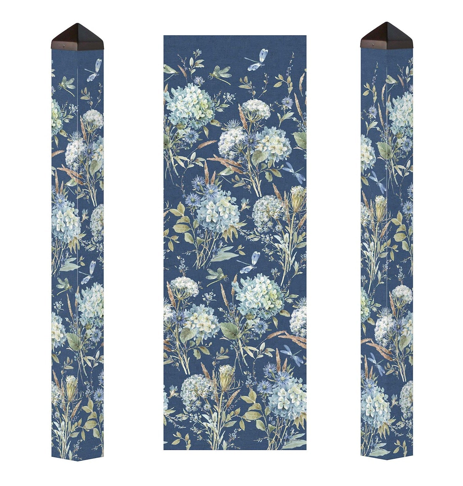 Bohemian Blue 60 Inch Art Pole