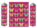 Bohemian Flutters Art Pole Butterflies 20 Inches