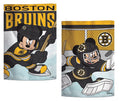 Boston Bruins Garden Flag 2 Sided Mickey Mouse Hockey