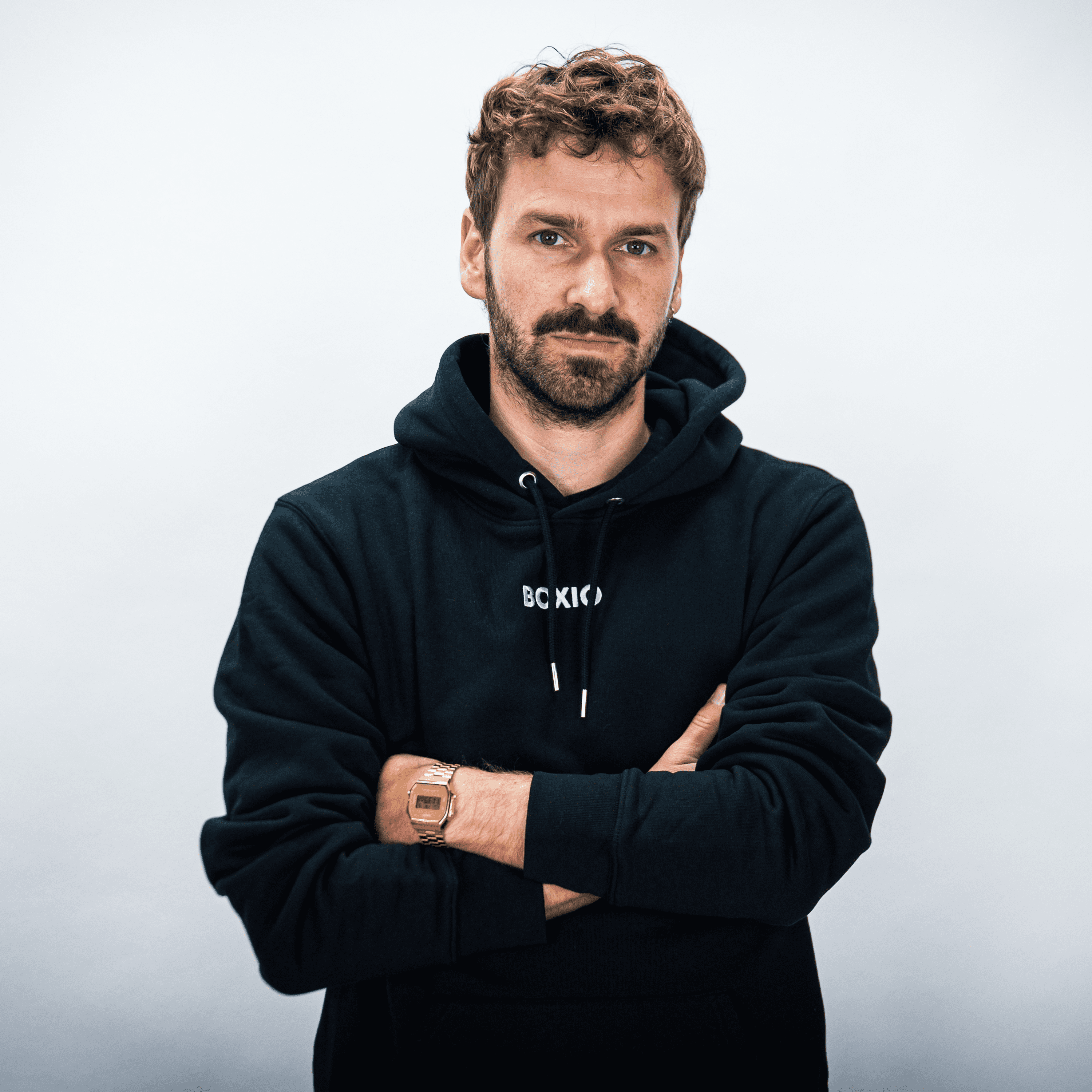 Michael | BOXIO - HOODIE BLACK