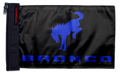 Bucking Bronco 12"x18" Forever Wave Flag