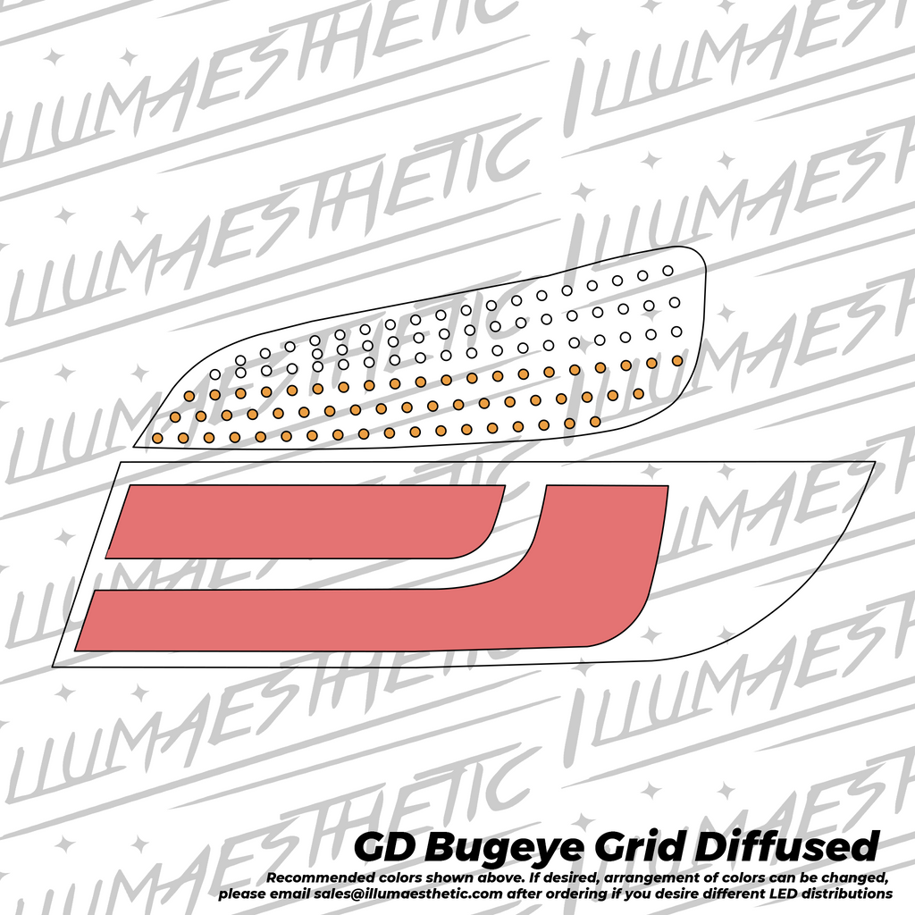 Subaru Impreza Bugeye Sedan (GD, 02-03) - Complete DIY Kit