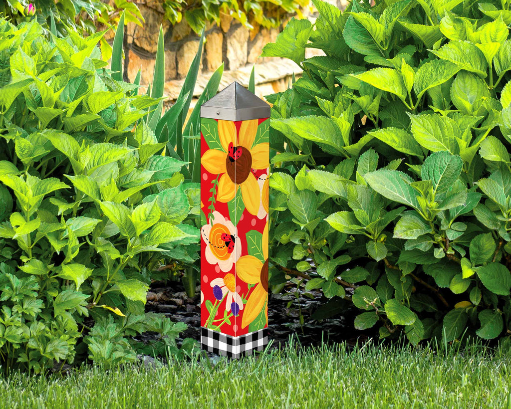 Bugs and Blooms Art Pole 20 Inches