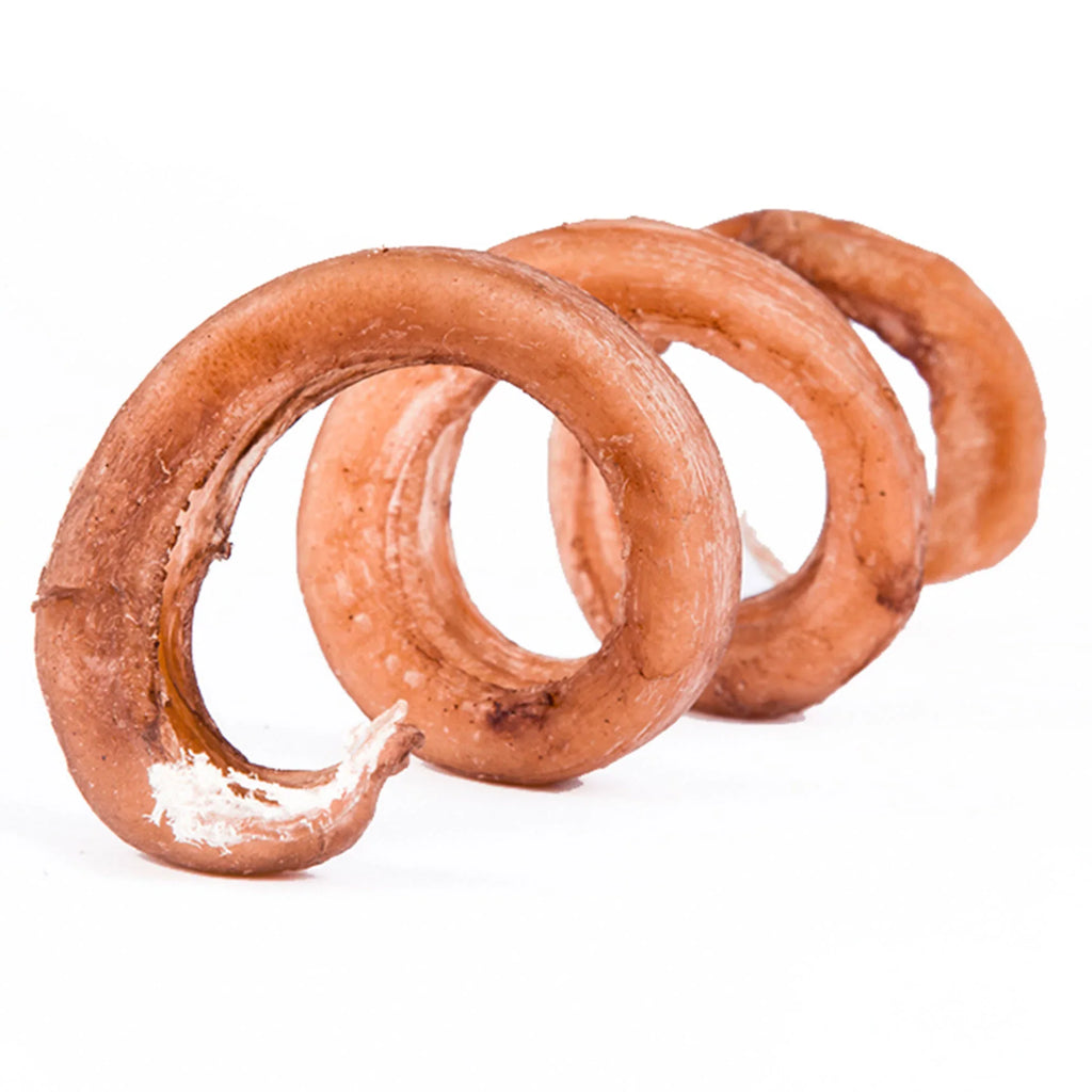 🦴🐄 Bully Spring Chews – 6–8" Natural Low-Odor Beef Pizzle Dog Chews