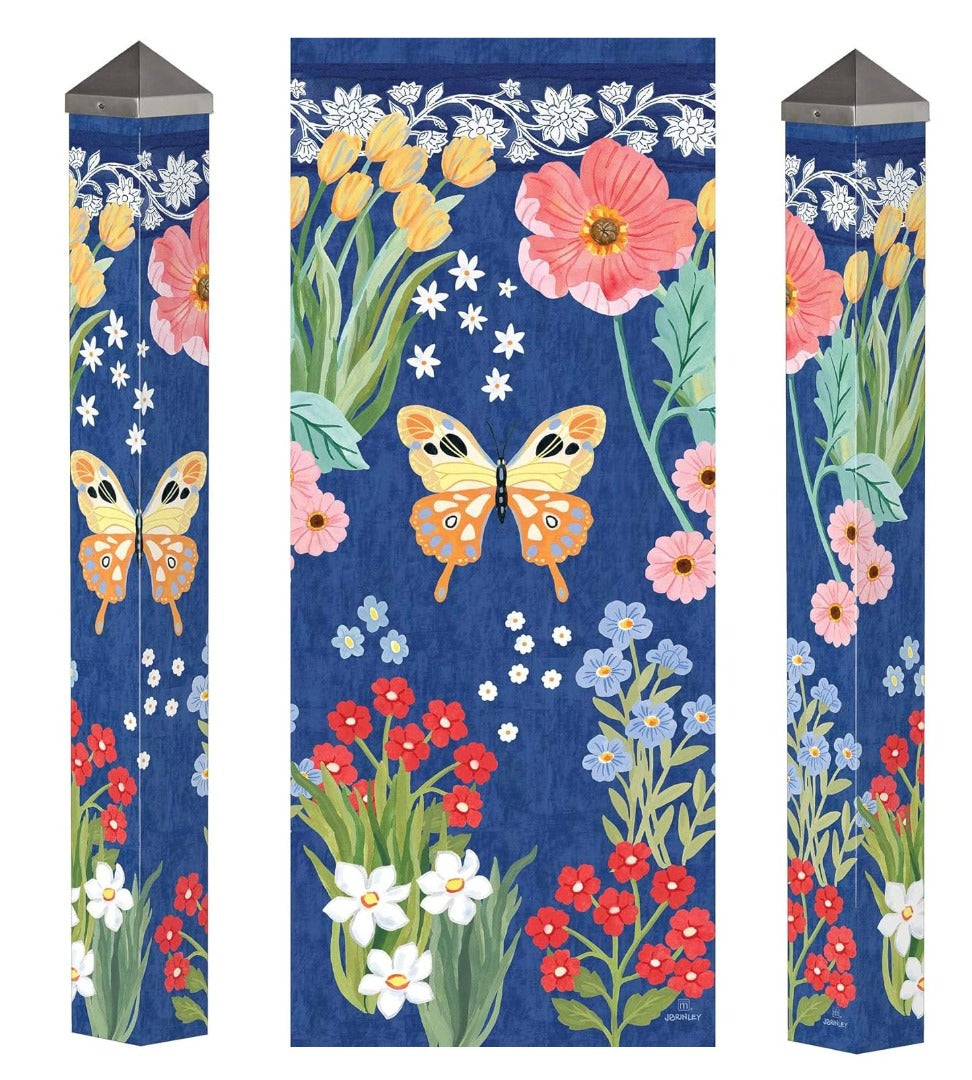 Butterfly Effect Art Pole 40 Inches Tall
