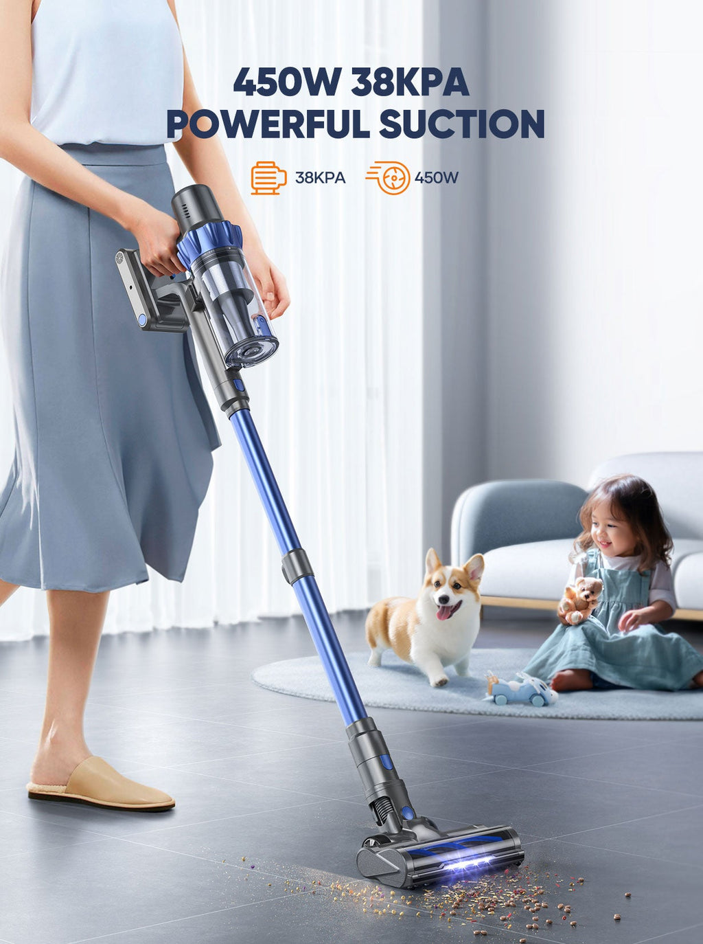 【Flash Sale】Buture BP10 Cordless Vacuum | 450W 38KPA