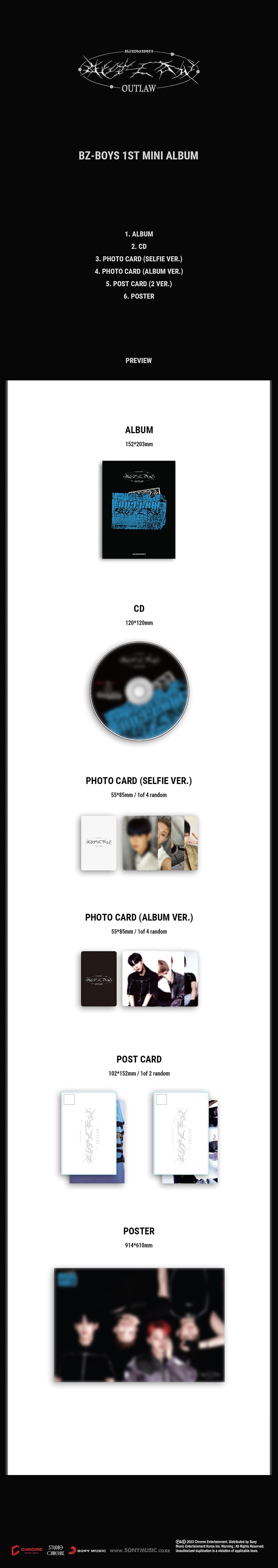 Bz-Boys 1st Mini Album - ë¬´ë²ì