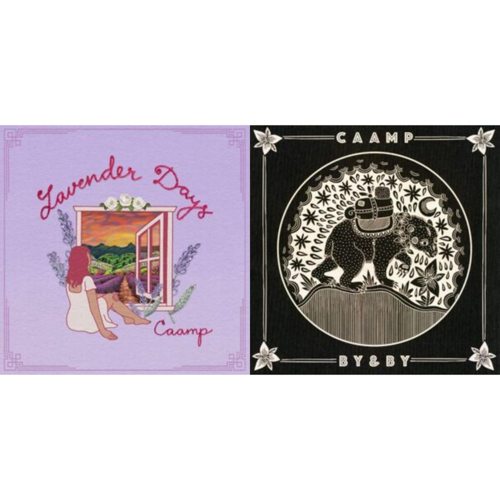 Caamp - By & By (Black & White LP Vinyl) & Lavender Days (Orchid & Tangerine LP Vinyl)