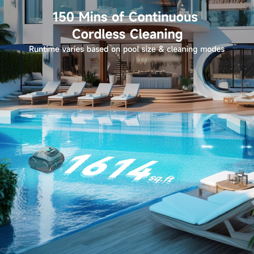 (2026 Upgrade) WYBOT C1 Cordless Robotic Pool Cleaner