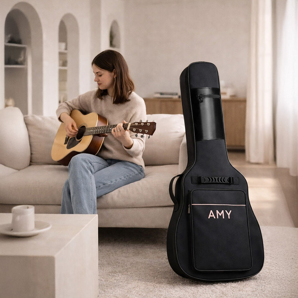 Personalized Guitar Gig Bag – Custom Logo Case