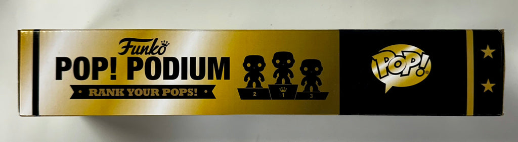 Funko Pop! Podium Fundays 2021 Games Rank Your Pops! Black & Gold Stand