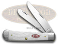 CASE XX - Jigged White Delrin Trapper Pocket Knife