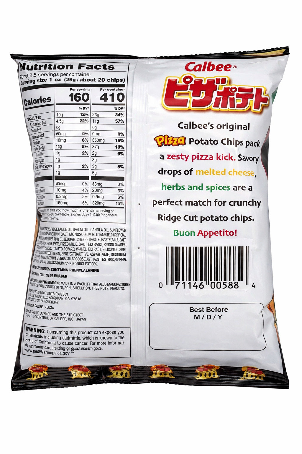 Calbee Pizza (75g) (Japan) 6-Pack