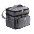 Brentwood Kool Zone 6 Can Insulated Cooler Bag in Grey with Hard Liner