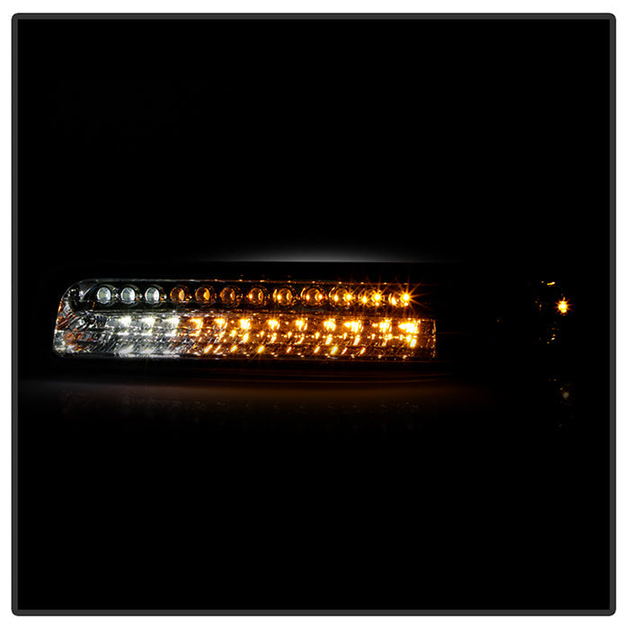 SPYDER Xtune Chevy Silverado 99-02 LED Amber Bumper Lights Chrome CBL-CS99-LED-E 5014573