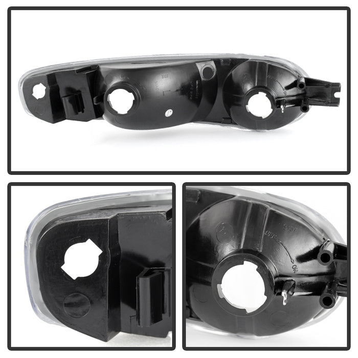 SPYDER Xtune GMC Sierra Denali 00-06 Bumper Lights Clear CBL-GD00-C 9027086